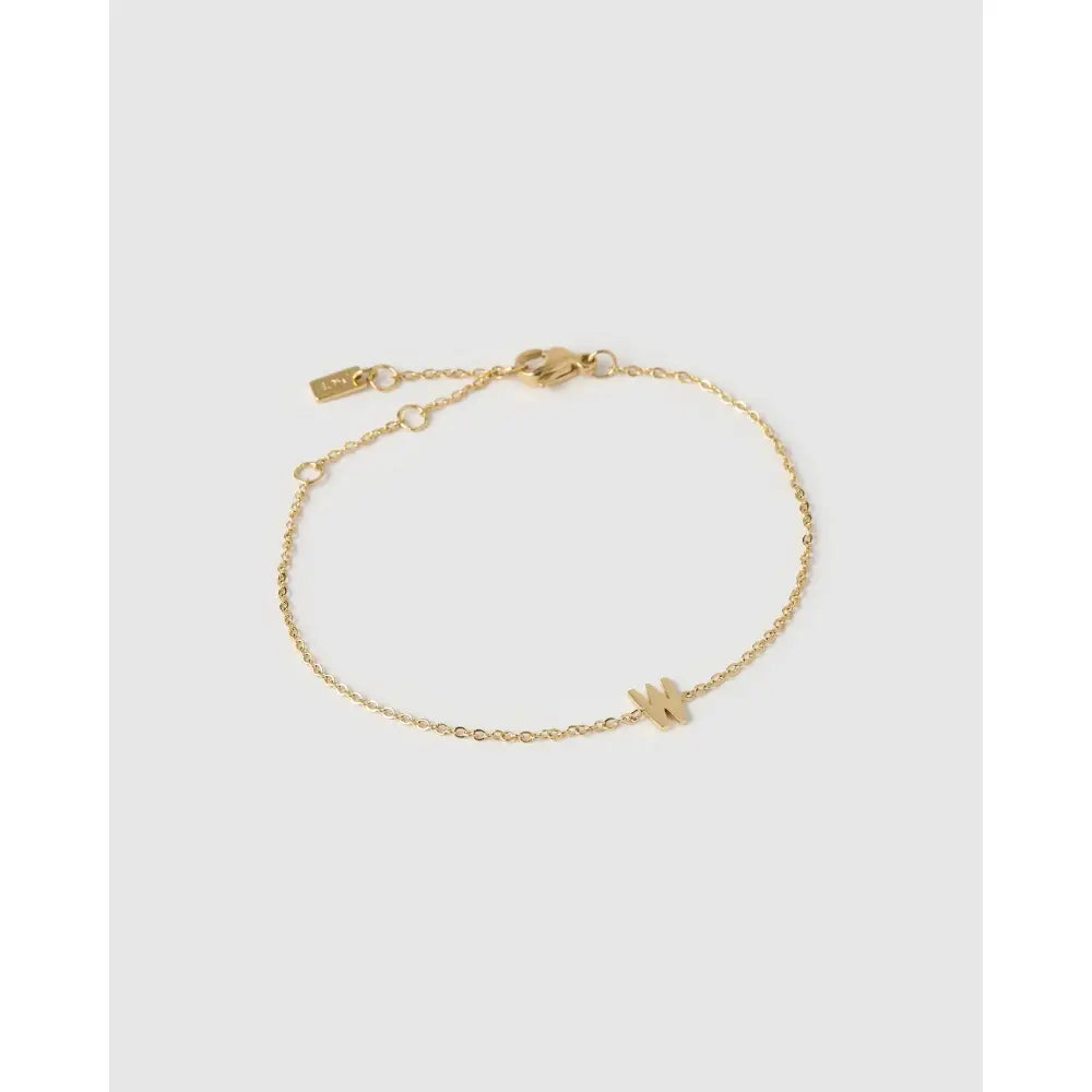 Mini Initial Bracelet - Bracelets
