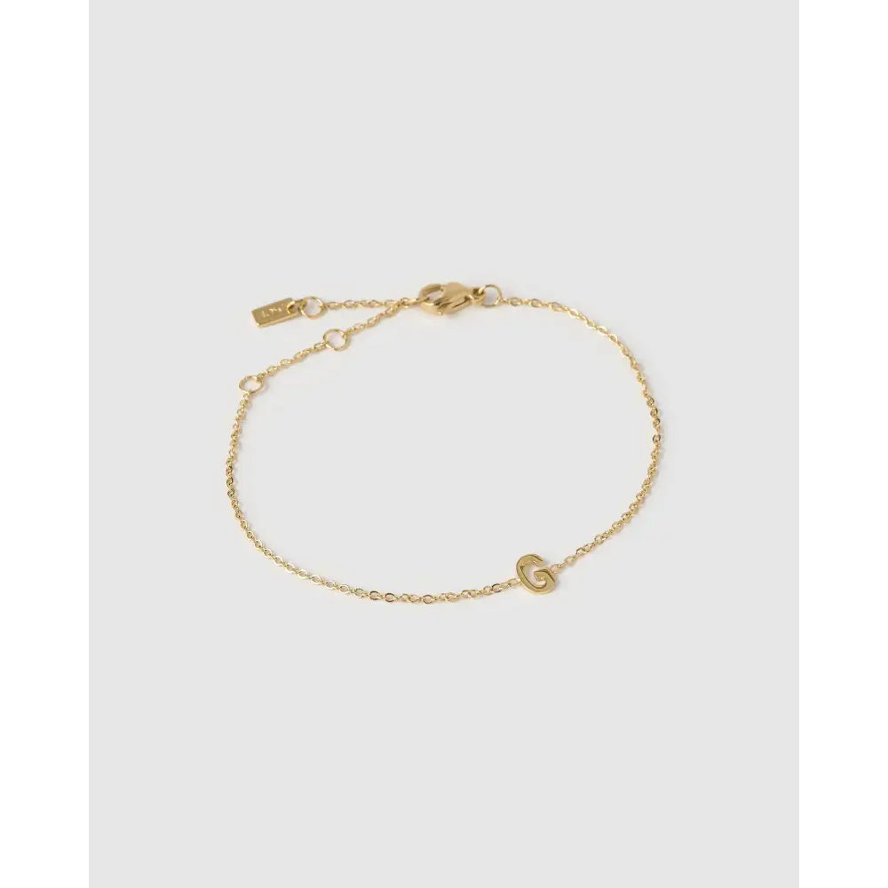 Mini Initial Bracelet - Bracelets