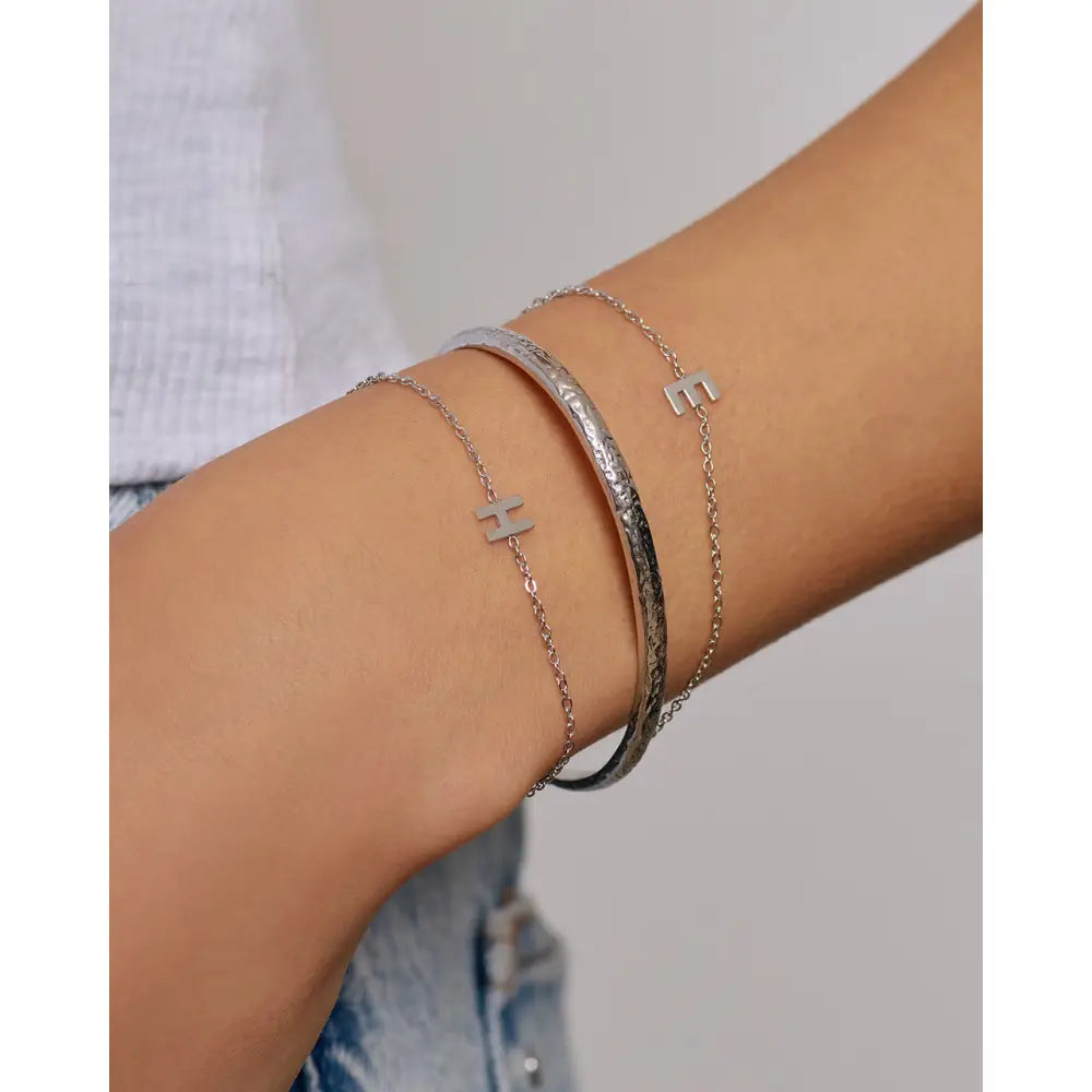 Mini Initial Bracelet - Bracelets