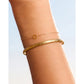 Mini Initial Bracelet Stack - Bracelets