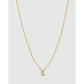 Mini Initial Necklace - S / Gold - Necklaces