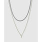 Mini Initial Necklace Stack - Necklaces