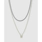 Mini Initial Necklace Stack - Necklaces