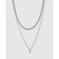 Mini Initial Necklace Stack - Necklaces