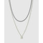 Mini Initial Necklace Stack - Necklaces