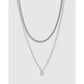 Mini Initial Necklace Stack - Necklaces