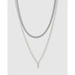 Mini Initial Necklace Stack - Necklaces