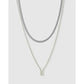 Mini Initial Necklace Stack - Necklaces