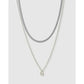 Mini Initial Necklace Stack - Necklaces