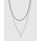 Mini Initial Necklace Stack - Necklaces