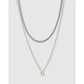 Mini Initial Necklace Stack - Necklaces