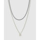 Mini Initial Necklace Stack - Necklaces