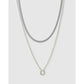 Mini Initial Necklace Stack - Necklaces
