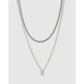 Mini Initial Necklace Stack - Necklaces