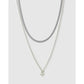 Mini Initial Necklace Stack - Necklaces
