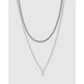 Mini Initial Necklace Stack - Necklaces