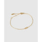 Mini Zodiac Bracelet - Gold / Aquarius - Bracelets