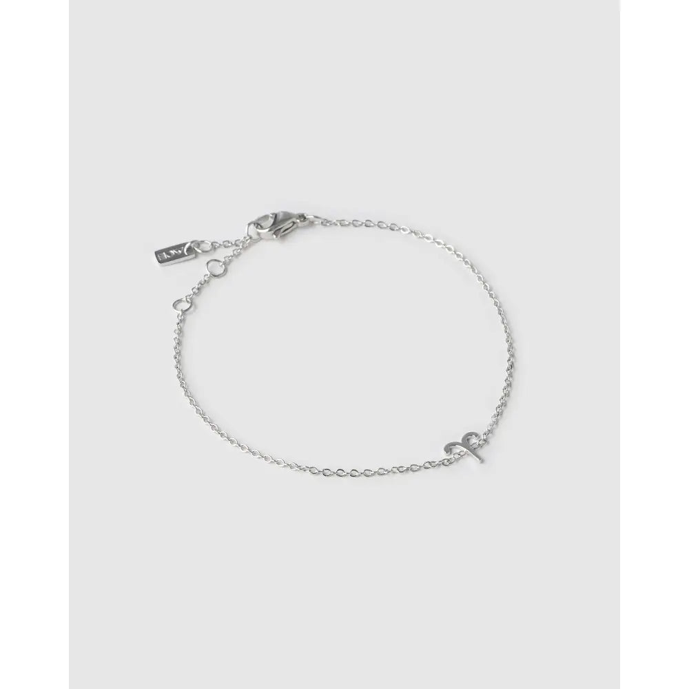 Mini Zodiac Bracelet - Silver / Aries - Bracelets
