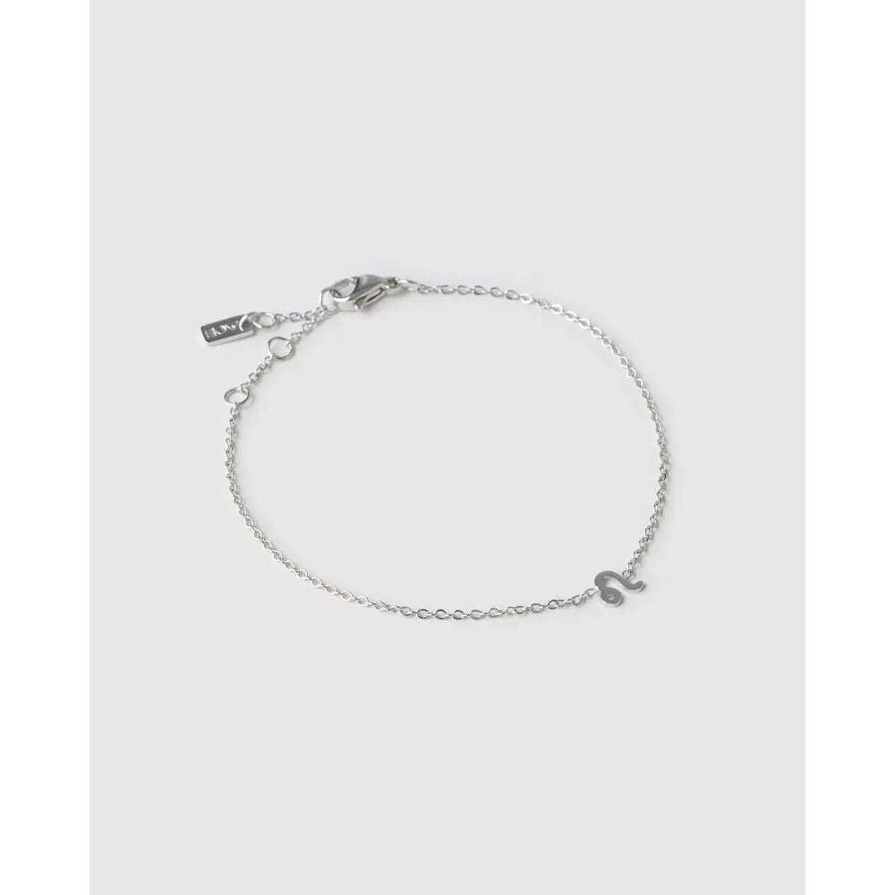 Mini Zodiac Bracelet - Silver / Leo - Bracelets