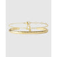 Mini Zodiac Bracelet Stack - Libra / Gold - Bracelets