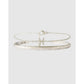 Mini Zodiac Bracelet Stack - Pisces / Silver - Bracelets