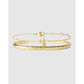 Mini Zodiac Bracelet Stack - Sagittarius / Gold - Bracelets