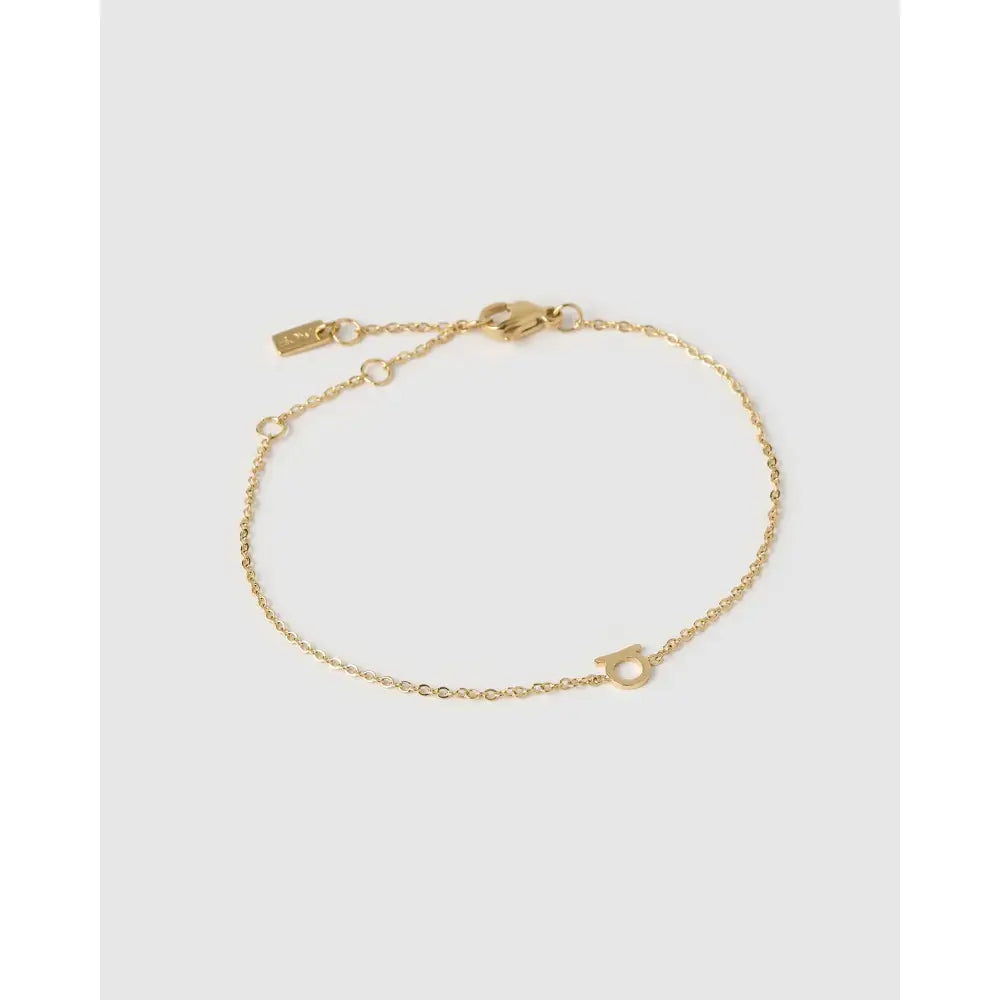 Mini Zodiac Bracelet - Gold / Taurus - Bracelets