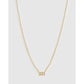 Mini Zodiac Necklace - Gold / Aquarius - Necklaces