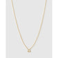 Mini Zodiac Necklace - Gold / Libra - Necklaces