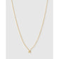 Mini Zodiac Necklace - Gold / Pisces - Necklaces