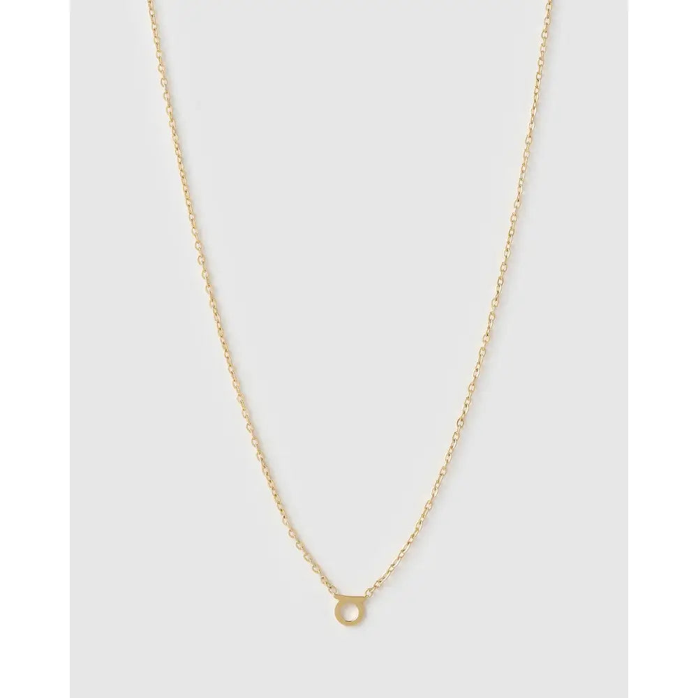 Mini Zodiac Necklace - Gold / Taurus - Necklaces