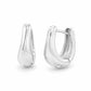 Miranda Hoop Earrings - Silver - Earrings