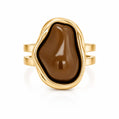 Mocha Ring - Gold / 6 - Rings