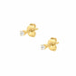 Molly Stud Earrings - Gold / 2mm - Earrings