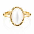Moonrise Pearl Ring - Gold / 6 - Rings