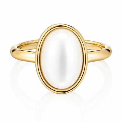 Moonrise Pearl Ring - Gold / 6 - Rings