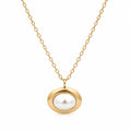 Morgan Pearl Necklace - Gold - Necklaces