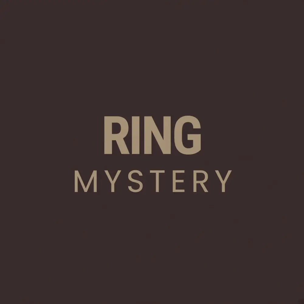 Mystery Ring - Rings
