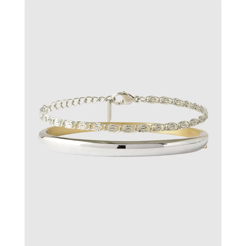 Mystical Bracelet Stack - Silver - Bracelets