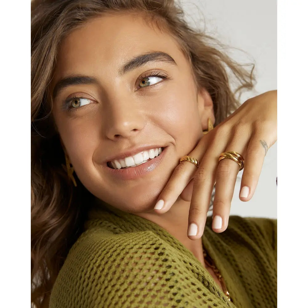 Nahla Gold Ring - Rings