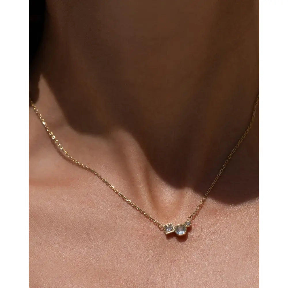 Naomi Gold Necklace - Necklaces