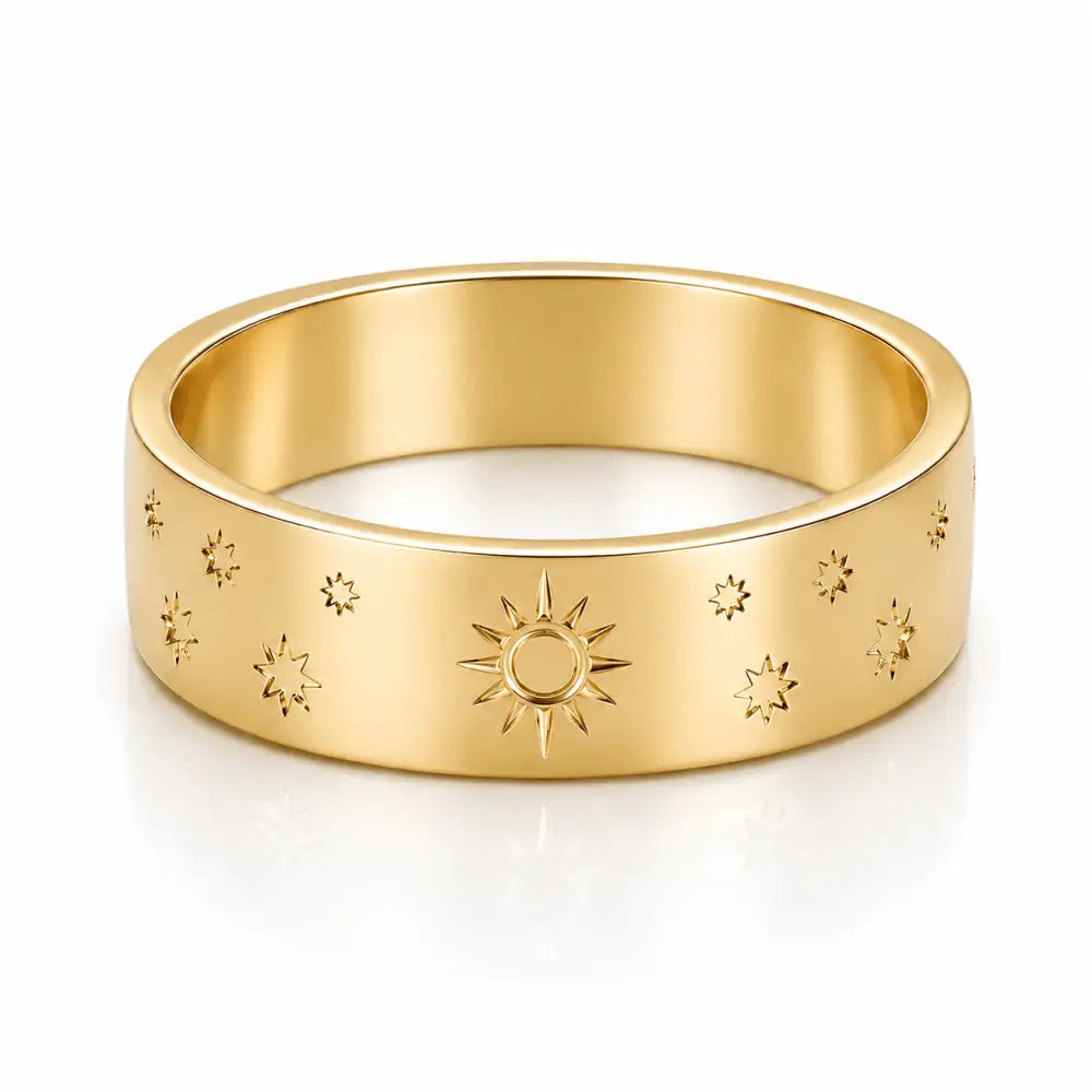 Nightskies Ring - Gold / 4 - Rings