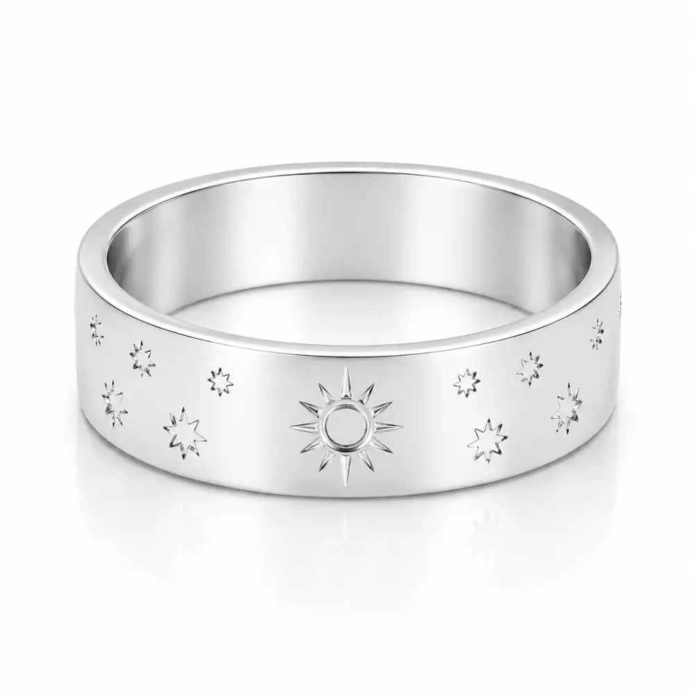 Nightskies Ring - Silver / 4 - Rings