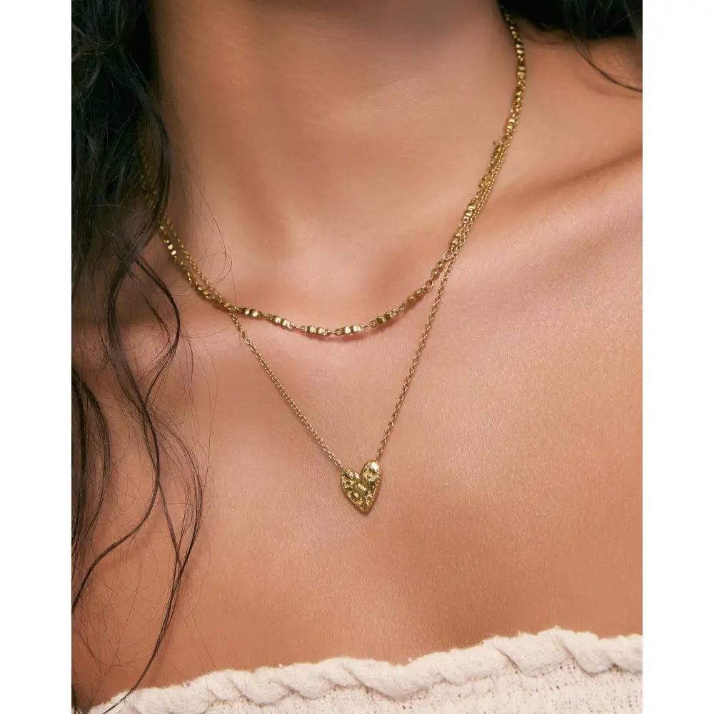 Noa Gold Necklace - Necklaces