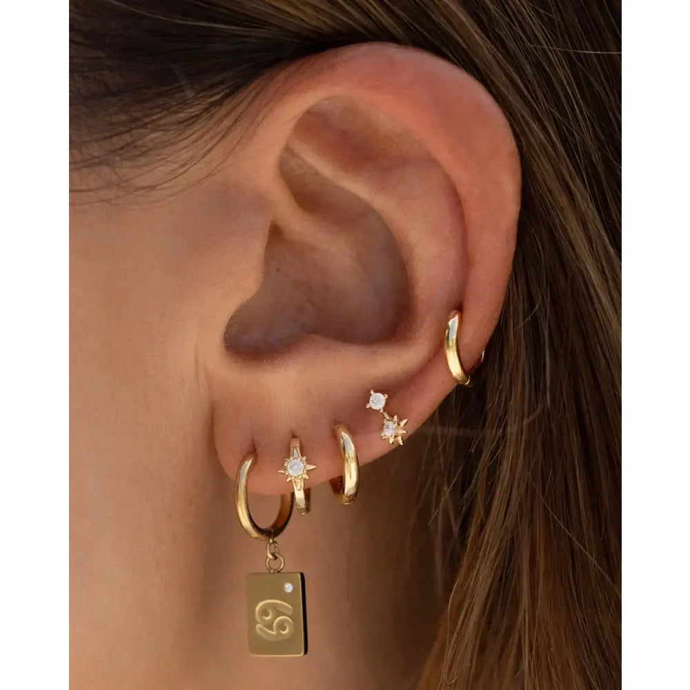Nova Huggie Earrings - Earrings