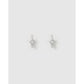 Nova Huggie Earrings - Silver / Star - Earrings