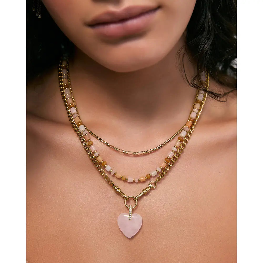 Nyla Gold Necklace - Necklaces