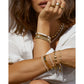 Onyx White & Gold Two-Tone Bracelet - Gold - Bracelets