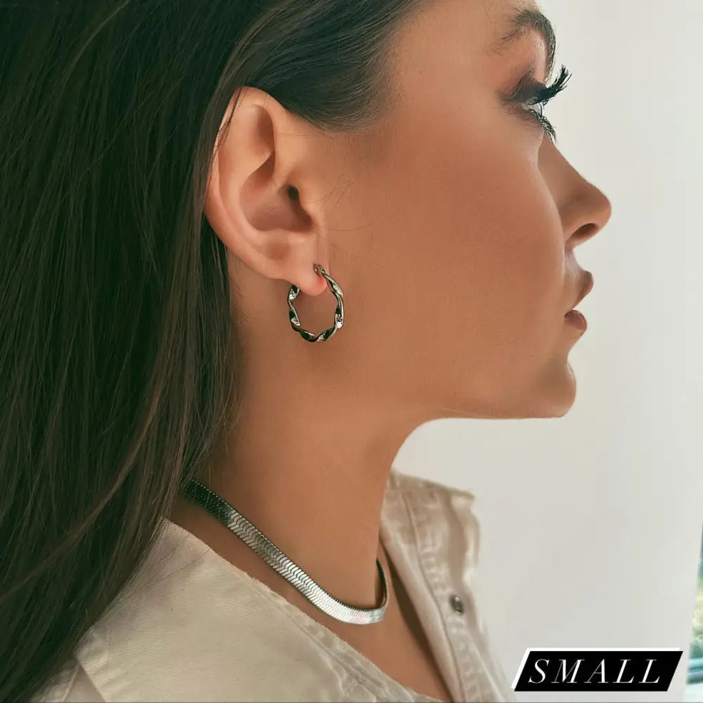 Ophelia Hoop Earrings - Earrings