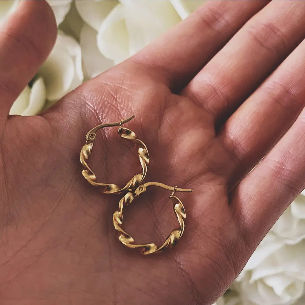 Ophelia Hoop Earrings - Earrings